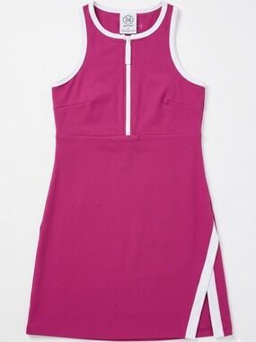 NWT Size S SAGE Collective Women's Active Dress w/ Inner Short Hot Pink Magenta
